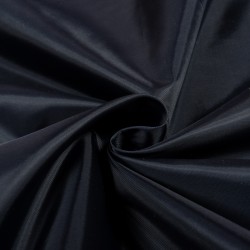 Ткань подкладочная Таффета 190Т, цвет Темно-Синий (на отрез)  в Ивантеевке