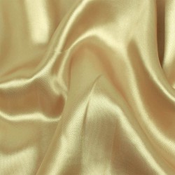 Ткань Атлас-сатин ЛЮКС, цвет Золотой (на отрез)  в Ивантеевке