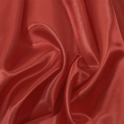 Ткань Атлас-сатин, цвет Красный (на отрез)  в Ивантеевке