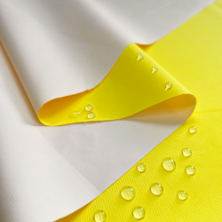 Водонепроницаемая Дышащая Мембранная ткань PU 10'000, цвет Жёлтый (на отрез)  в Ивантеевке